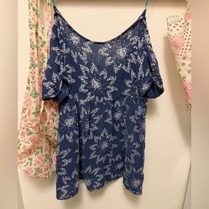 Free People Floral Gauze Dress